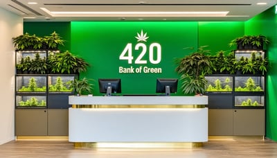 Professional cannabis banking services at 420 Bank of Green